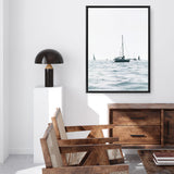 Shop Sailboats Canvas Print a coastal themed painted framed canvas wall art print from The Print Emporium artwork collection - Buy Australian made fine art painting style stretched canvas prints for the home and your interior decor space, TPE-756-CA-35X46-NF