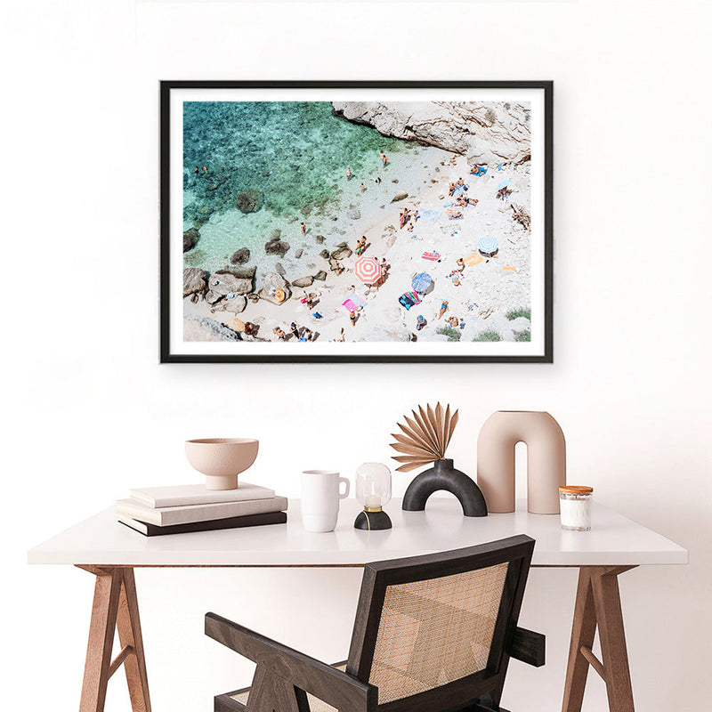 Shop Salento Beach Day I Photo Art Print a coastal themed photography wall art print from The Print Emporium wall artwork collection - Buy Australian made fine art poster and framed prints for the home and your interior decor, TPE-1188-AP