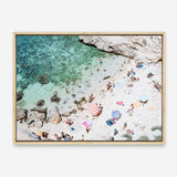 Shop Salento Beach Day I Photo Canvas Print a coastal themed photography framed stretched canvas print from The Print Emporium wall artwork collection - Buy Australian made prints for the home and your interior decor space, TPE-1188-CA-35X46-NF