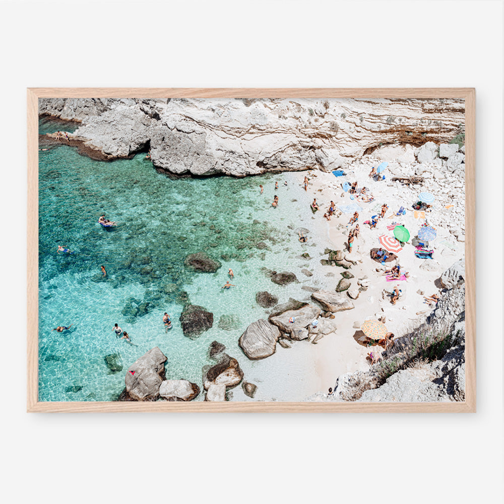Shop Salento Beach Day II Photo Art Print a coastal themed photography wall art print from The Print Emporium wall artwork collection - Buy Australian made fine art poster and framed prints for the home and your interior decor, TPE-1190-AP