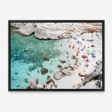 Shop Salento Beach Day II Photo Canvas Print a coastal themed photography framed stretched canvas print from The Print Emporium wall artwork collection - Buy Australian made prints for the home and your interior decor space, TPE-1190-CA-35X46-NF