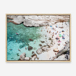 Shop Salento Beach Day II Photo Canvas Print a coastal themed photography framed stretched canvas print from The Print Emporium wall artwork collection - Buy Australian made prints for the home and your interior decor space, TPE-1190-CA-35X46-NF