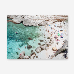 Shop Salento Beach Day II Photo Canvas Print a coastal themed photography framed stretched canvas print from The Print Emporium wall artwork collection - Buy Australian made prints for the home and your interior decor space, TPE-1190-CA-35X46-NF