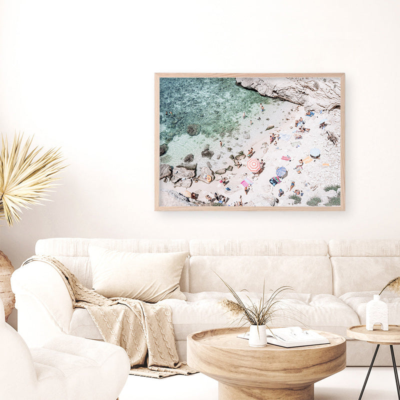 Shop Salento Beach Day III Photo Art Print a coastal themed photography wall art print from The Print Emporium wall artwork collection - Buy Australian made fine art poster and framed prints for the home and your interior decor, TPE-1226-AP
