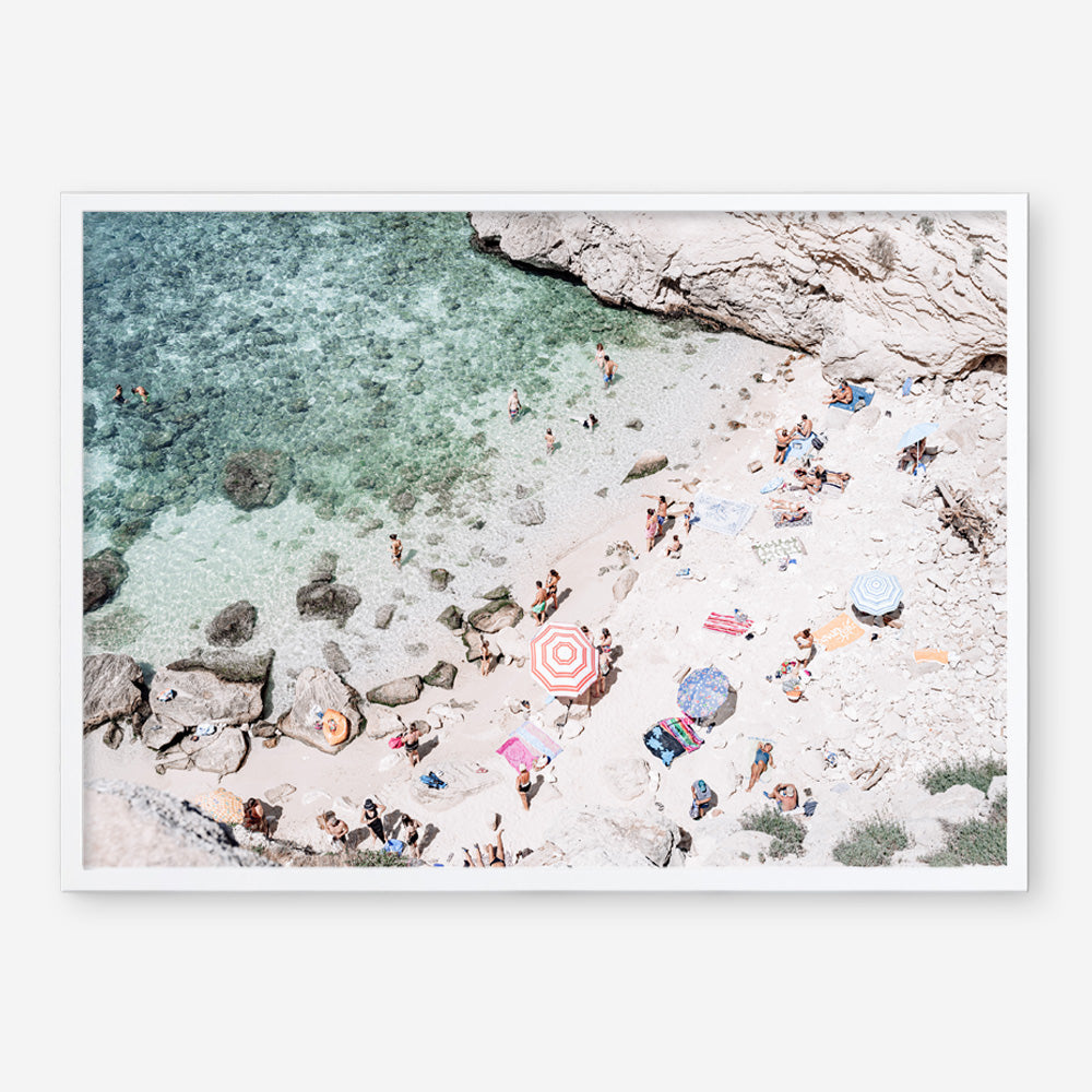 Shop Salento Beach Day III Photo Art Print a coastal themed photography wall art print from The Print Emporium wall artwork collection - Buy Australian made fine art poster and framed prints for the home and your interior decor, TPE-1226-AP