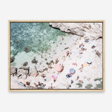 Shop Salento Beach Day III Photo Canvas Print a coastal themed photography framed stretched canvas print from The Print Emporium wall artwork collection - Buy Australian made prints for the home and your interior decor space, TPE-1226-CA-35X46-NF