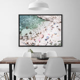 Shop Salento Beach Day III Photo Canvas Print a coastal themed photography framed stretched canvas print from The Print Emporium wall artwork collection - Buy Australian made prints for the home and your interior decor space, TPE-1226-CA-35X46-NF