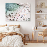 Shop Salento Beach Day III Photo Canvas Print a coastal themed photography framed stretched canvas print from The Print Emporium wall artwork collection - Buy Australian made prints for the home and your interior decor space, TPE-1226-CA-35X46-NF
