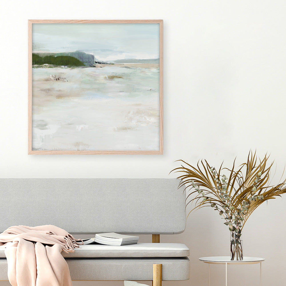 Shop Salt Air (Square) Art Print a painted abstract themed wall art print from The Print Emporium wall artwork collection - Buy Australian made fine art painting style poster and framed prints for the home and your interior decor room, TPE-PC-PW432-AP