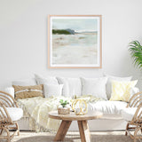 Shop Salt Air (Square) Art Print a painted abstract themed wall art print from The Print Emporium wall artwork collection - Buy Australian made fine art painting style poster and framed prints for the home and your interior decor room, TPE-PC-PW432-AP