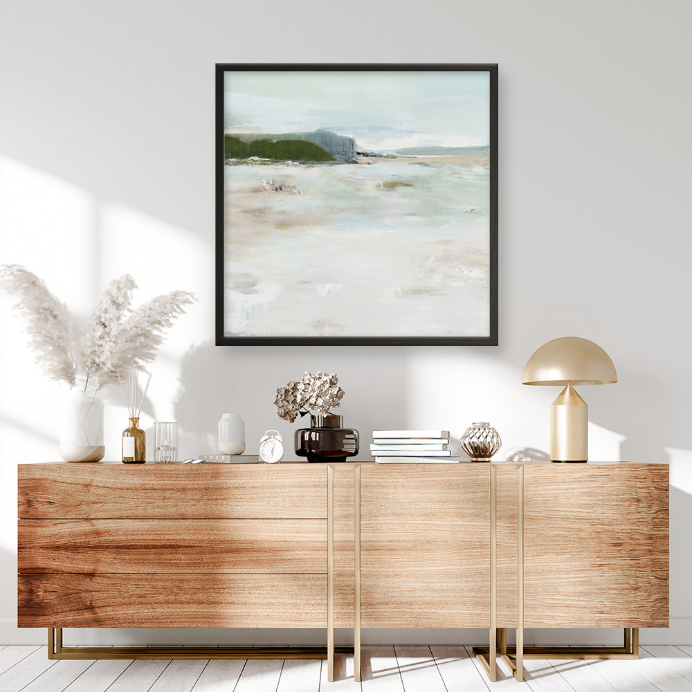 Shop Salt Air (Square) Art Print a painted abstract themed wall art print from The Print Emporium wall artwork collection - Buy Australian made fine art painting style poster and framed prints for the home and your interior decor room, TPE-PC-PW432-AP