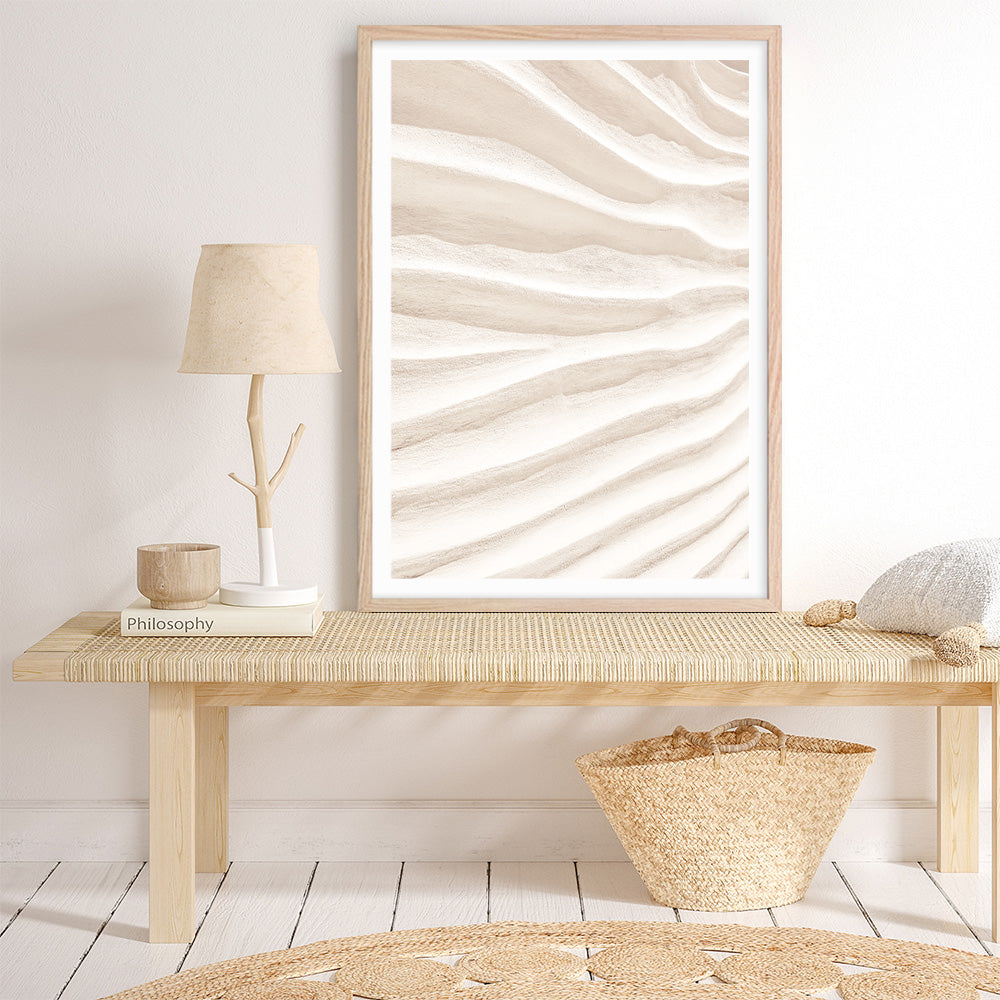 Shop Sand Dune Closeup I Photo Art Print a coastal themed photography wall art print from The Print Emporium wall artwork collection - Buy Australian made fine art poster and framed prints for the home and your interior decor, TPE-1113-AP