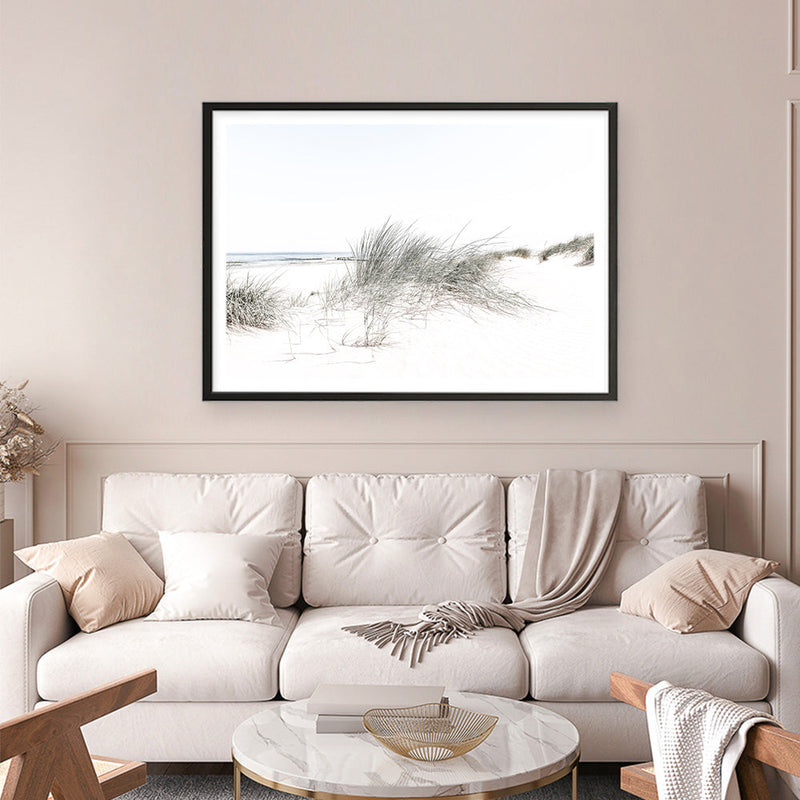 Shop Sand Dunes I Photo Art Print a coastal themed photography wall art print from The Print Emporium wall artwork collection - Buy Australian made fine art poster and framed prints for the home and your interior decor, TPE-797-AP