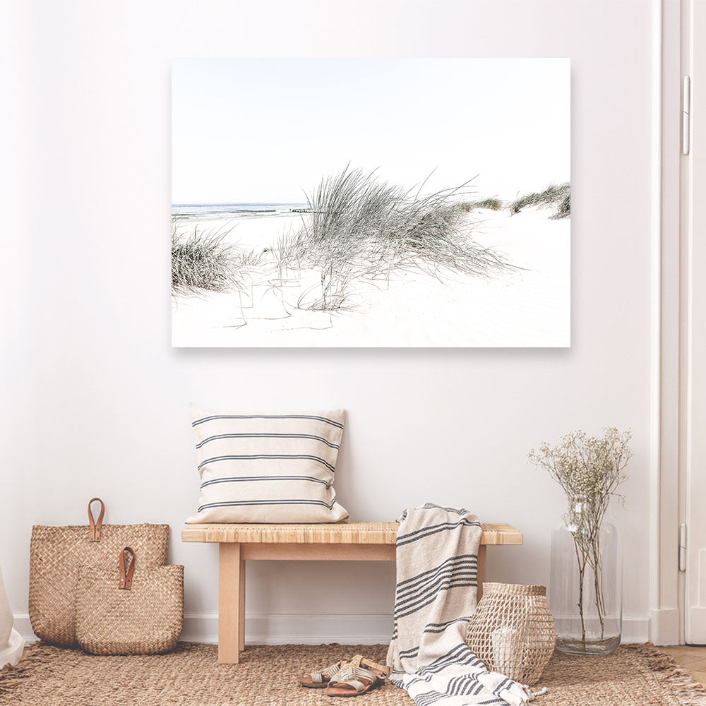 Shop Sand Dunes I Photo Canvas Print a coastal themed photography framed stretched canvas print from The Print Emporium wall artwork collection - Buy Australian made prints for the home and your interior decor space, TPE-797-CA-35X46-NF