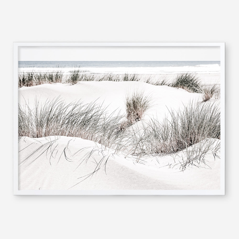 Shop Sand Dunes II Photo Art Print a coastal themed photography wall art print from The Print Emporium wall artwork collection - Buy Australian made fine art poster and framed prints for the home and your interior decor, TPE-853-AP