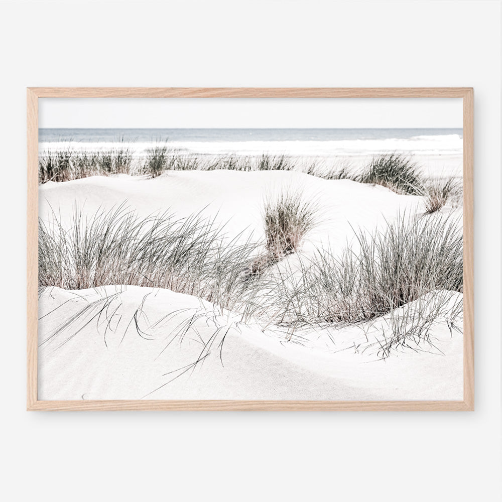 Shop Sand Dunes II Photo Art Print a coastal themed photography wall art print from The Print Emporium wall artwork collection - Buy Australian made fine art poster and framed prints for the home and your interior decor, TPE-853-AP