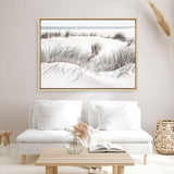 Shop Sand Dunes II Photo Canvas Print a coastal themed photography framed stretched canvas print from The Print Emporium wall artwork collection - Buy Australian made prints for the home and your interior decor space, TPE-853-CA-35X46-NF