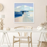 Shop Sand and Sky (Square) Art Print a painted abstract themed wall art print from The Print Emporium wall artwork collection - Buy Australian made fine art painting style poster and framed prints for the home and your interior decor room, TPE-WA-70758-AP