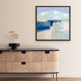 Shop Sand and Sky (Square) Art Print a painted abstract themed wall art print from The Print Emporium wall artwork collection - Buy Australian made fine art painting style poster and framed prints for the home and your interior decor room, TPE-WA-70758-AP