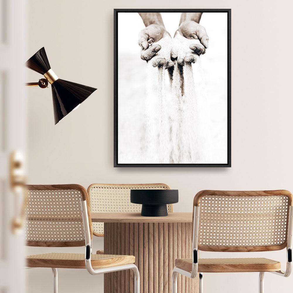 Shop Sands Of Time I Photo Canvas Print a Moroccan desert boho themed photography framed stretched canvas print from The Print Emporium wall artwork collection - Buy Australian made prints for the home and your interior decor space, TPE-1136-CA-35X46-NF