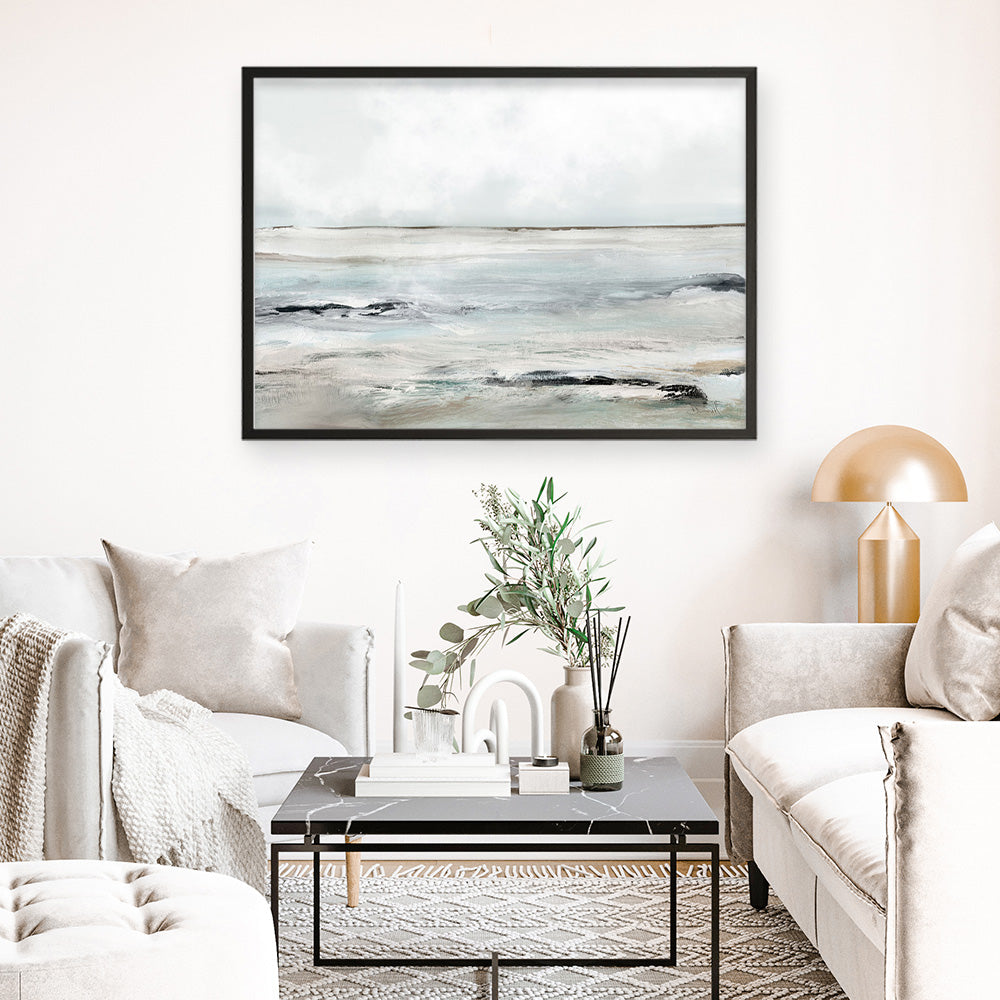 Shop Sandy Bay Art Print a painted abstract themed wall art print from The Print Emporium wall artwork collection - Buy Australian made fine art painting style poster and framed prints for the home and your interior decor room, TPE-DH-139-AP