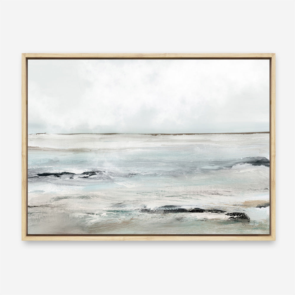 Shop Sandy Bay Canvas Print a painted abstract themed framed canvas wall art print from The Print Emporium artwork collection - Buy Australian made fine art painting style stretched canvas prints for the home and your interior decor space, TPE-DH-139-CA-35X46-NF