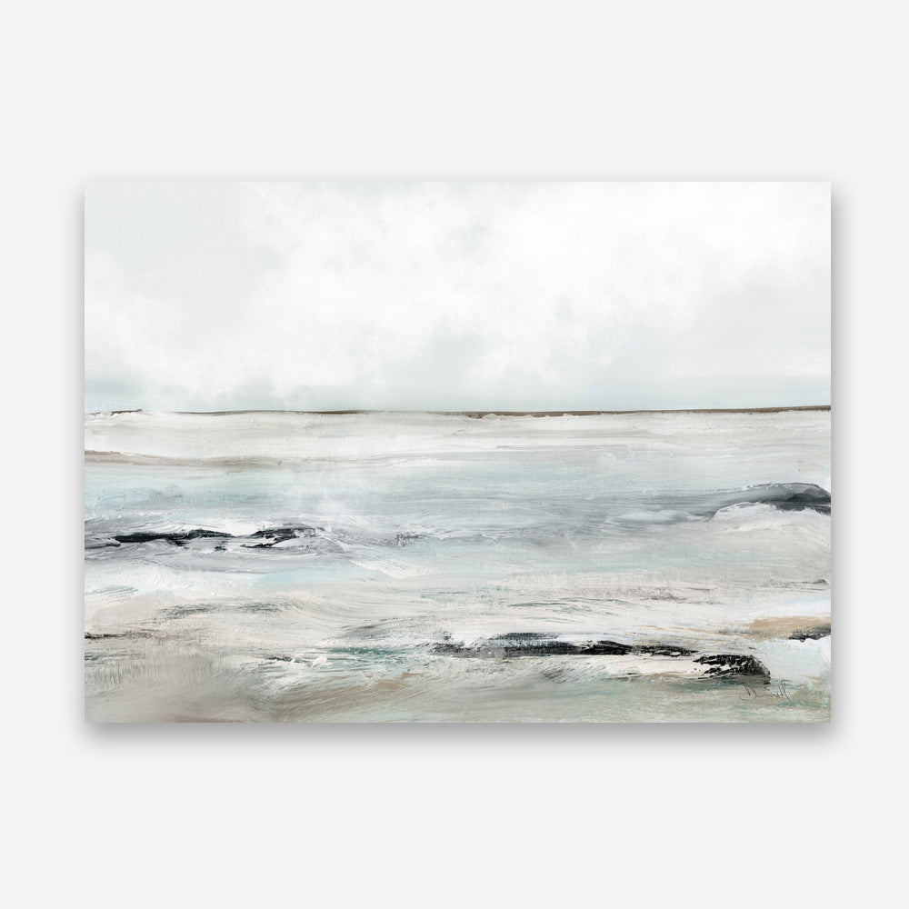 Shop Sandy Bay Canvas Print a painted abstract themed framed canvas wall art print from The Print Emporium artwork collection - Buy Australian made fine art painting style stretched canvas prints for the home and your interior decor space, TPE-DH-139-CA-35X46-NF