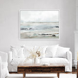 Shop Sandy Bay Canvas Print a painted abstract themed framed canvas wall art print from The Print Emporium artwork collection - Buy Australian made fine art painting style stretched canvas prints for the home and your interior decor space, TPE-DH-139-CA-35X46-NF