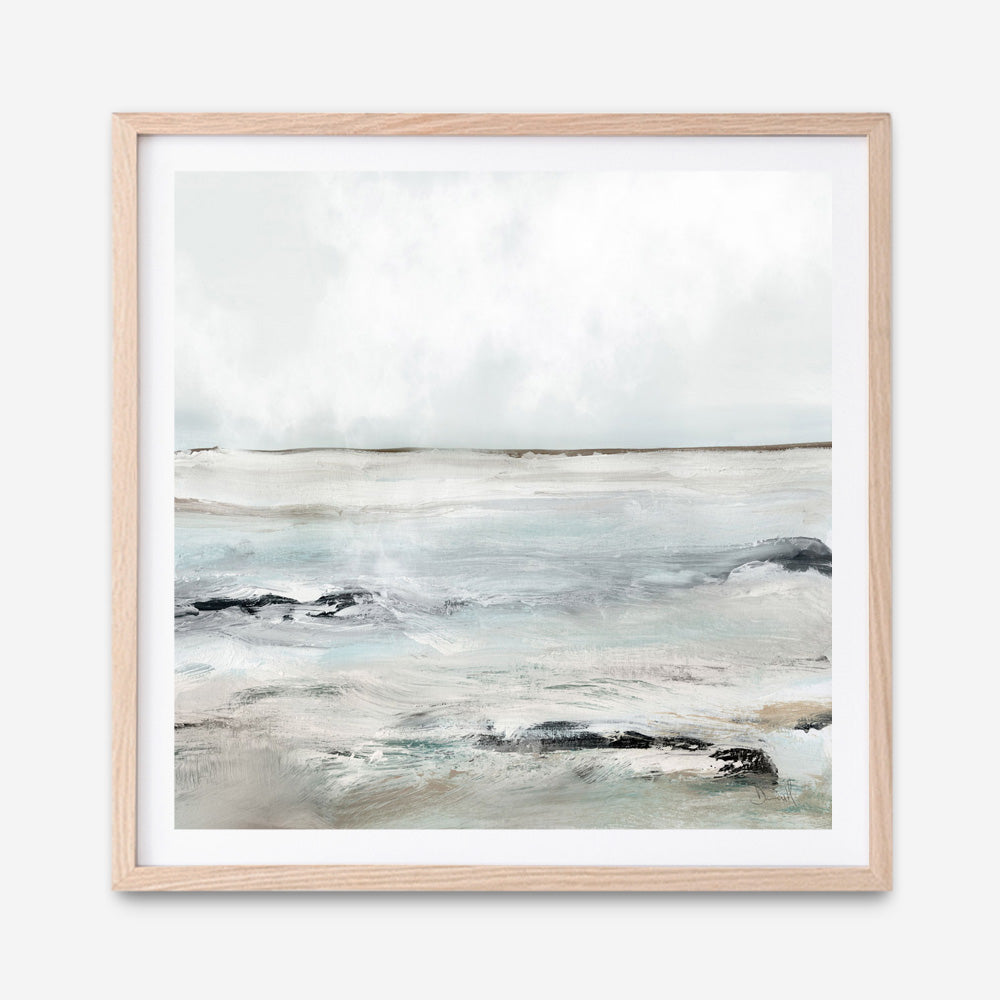 Shop Sandy Bay (Square) Art Print a painted abstract themed wall art print from The Print Emporium wall artwork collection - Buy Australian made fine art painting style poster and framed prints for the home and your interior decor room, TPE-DH-223-AP