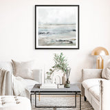 Shop Sandy Bay (Square) Art Print a painted abstract themed wall art print from The Print Emporium wall artwork collection - Buy Australian made fine art painting style poster and framed prints for the home and your interior decor room, TPE-DH-223-AP