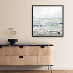Shop Sandy Bay (Square) Art Print a painted abstract themed wall art print from The Print Emporium wall artwork collection - Buy Australian made fine art painting style poster and framed prints for the home and your interior decor room, TPE-DH-223-AP