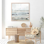 Shop Sandy Bay (Square) Art Print a painted abstract themed wall art print from The Print Emporium wall artwork collection - Buy Australian made fine art painting style poster and framed prints for the home and your interior decor room, TPE-DH-223-AP