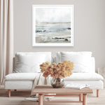 Shop Sandy Bay (Square) Art Print a painted abstract themed wall art print from The Print Emporium wall artwork collection - Buy Australian made fine art painting style poster and framed prints for the home and your interior decor room, TPE-DH-223-AP