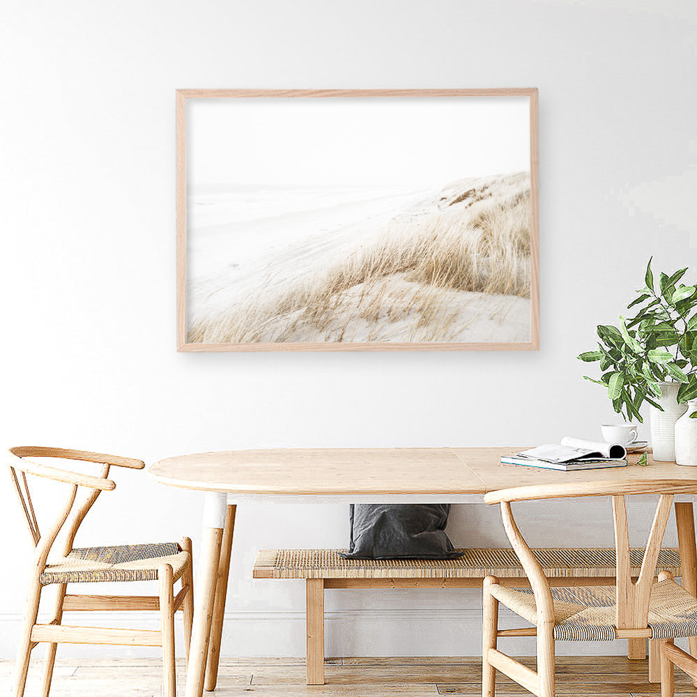 Shop Sandy Dunes Photo Art Print a coastal themed photography wall art print from The Print Emporium wall artwork collection - Buy Australian made fine art poster and framed prints for the home and your interior decor, TPE-1240-AP