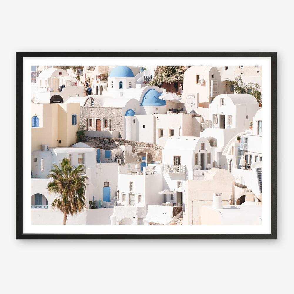 Shop Santorini Architecture Photo Art Print a photography wall art print from The Print Emporium wall artwork collection - Buy Australian made fine art poster and framed prints for the home and your interior decor room, TPE-1359-AP