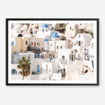 Shop Santorini Architecture Photo Art Print a photography wall art print from The Print Emporium wall artwork collection - Buy Australian made fine art poster and framed prints for the home and your interior decor room, TPE-1359-AP