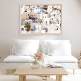 Santorini Architecture Photo Art Print