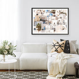 Santorini Architecture Photo Art Print