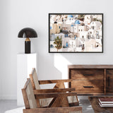 Santorini Architecture Photo Art Print