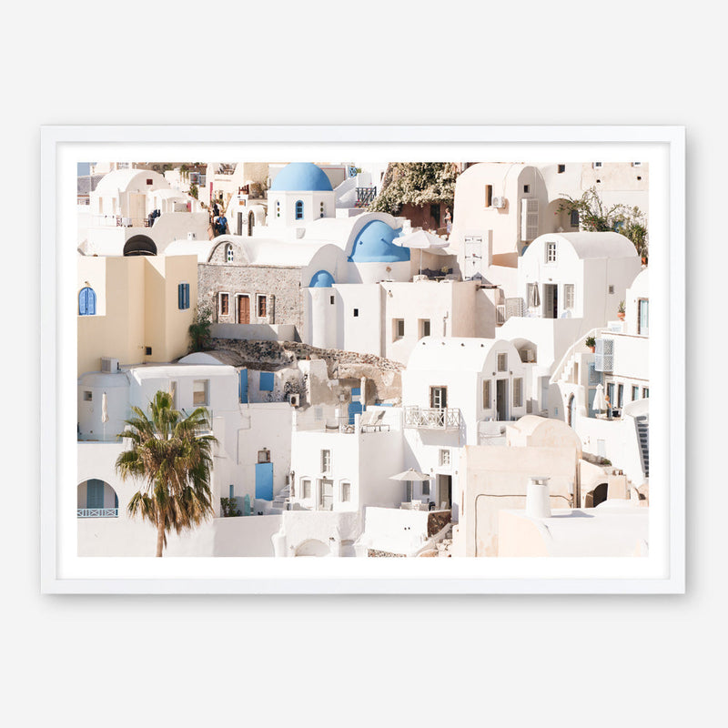 Shop Santorini Architecture Photo Art Print a photography wall art print from The Print Emporium wall artwork collection - Buy Australian made fine art poster and framed prints for the home and your interior decor room, TPE-1359-AP