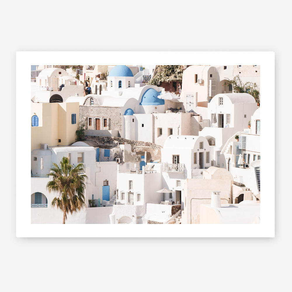 Shop Santorini Architecture Photo Art Print a photography wall art print from The Print Emporium wall artwork collection - Buy Australian made fine art poster and framed prints for the home and your interior decor room, TPE-1359-AP