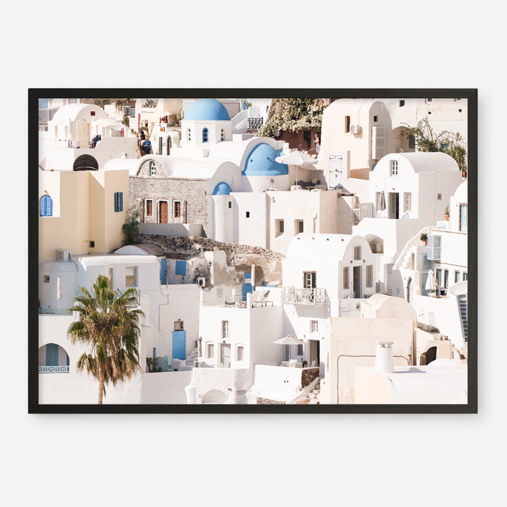 Shop Santorini Architecture Photo Art Print a photography wall art print from The Print Emporium wall artwork collection - Buy Australian made fine art poster and framed prints for the home and your interior decor room, TPE-1359-AP