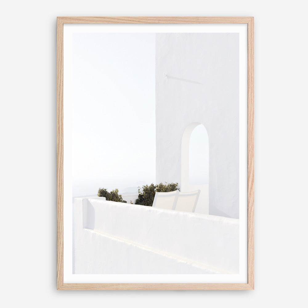 Buy Santorini Balcony Photo Art Print | The Print Emporium®