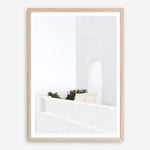Shop Santorini Balcony Photo Art Print a coastal themed photography wall art print from The Print Emporium wall artwork collection - Buy Australian made fine art poster and framed prints for the home and your interior decor, TPE-1280-AP