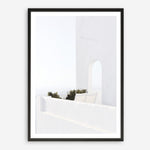 Shop Santorini Balcony Photo Art Print a coastal themed photography wall art print from The Print Emporium wall artwork collection - Buy Australian made fine art poster and framed prints for the home and your interior decor, TPE-1280-AP