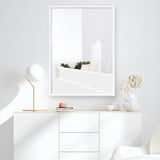 Shop Santorini Balcony Photo Art Print a coastal themed photography wall art print from The Print Emporium wall artwork collection - Buy Australian made fine art poster and framed prints for the home and your interior decor, TPE-1280-AP