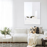 Shop Santorini Balcony Photo Canvas Print a coastal themed photography framed stretched canvas print from The Print Emporium wall artwork collection - Buy Australian made prints for the home and your interior decor space, TPE-1280-CA-35X46-NF