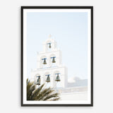 Shop Santorini Church Bells II Photo Art Print a photography wall art print from The Print Emporium wall artwork collection - Buy Australian made fine art poster and framed prints for the home and your interior decor room, TPE-1365-AP