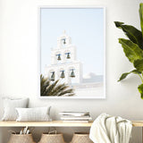 Santorini Church Bells II Photo Art Print