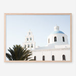 Shop Santorini Church Bells Photo Art Print a photography wall art print from The Print Emporium wall artwork collection - Buy Australian made fine art poster and framed prints for the home and your interior decor room, TPE-1355-AP